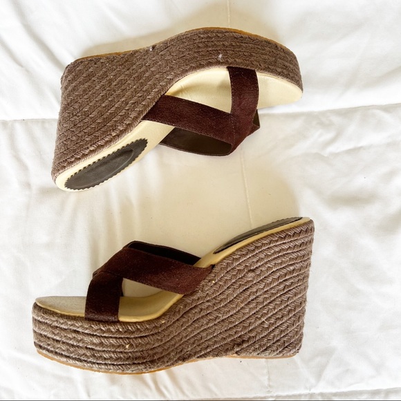 Colin Stuart Wedge Sandals - Picture 3 of 8